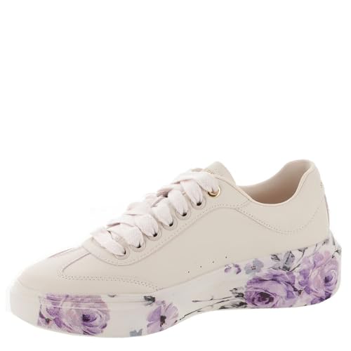 Skechers Court Classics Women's,Cordova Classic-Painted Flora,ROS,8.5 M US Rose - Image 4