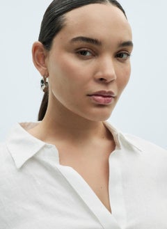 MANGO Regular Linen Shirt  - Image 2