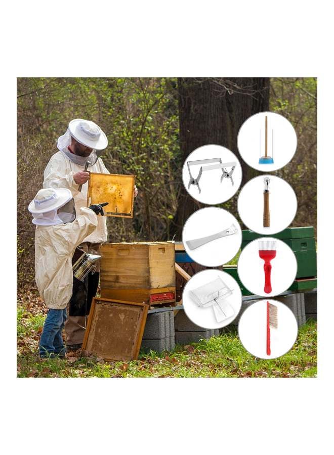 Loquat 3-Piece Hive Scraper Tool Silver - Image 2