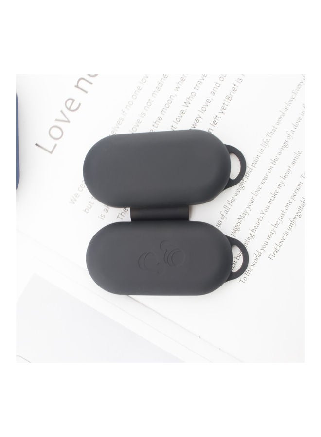 Soft Silicone Protective Earphones Case Cover For TOZO T12 Black - Image 2