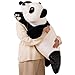 Hronsa Weighted Stuffed Animals 393 286lbs Panda Plush Toy Cute Panda Weighted Plush Animals Pillow Gifts for Kids Adults Birthday Valentines Day - Image 2