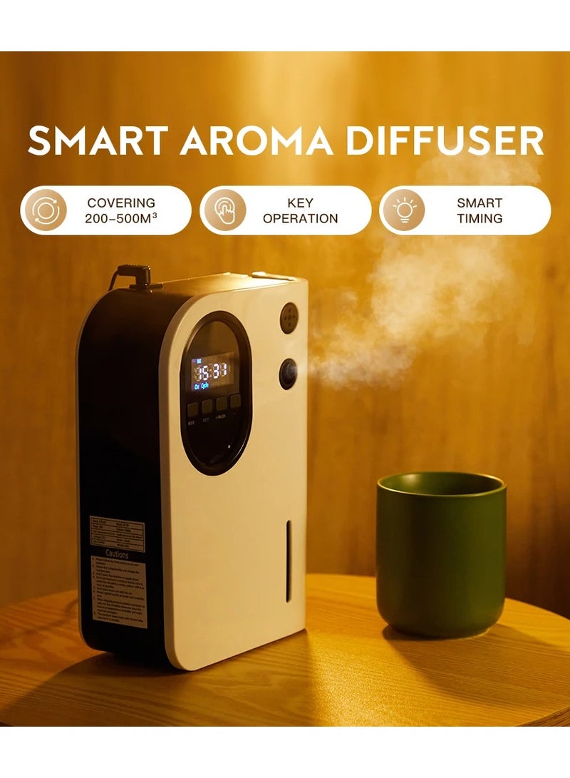AROAQ Electric Aroma Diffuser Essential Oils Auto Flavoring 500m³ Smart Aromatic Oasis Room Fragrance Device Home Air Freshener - Image 1