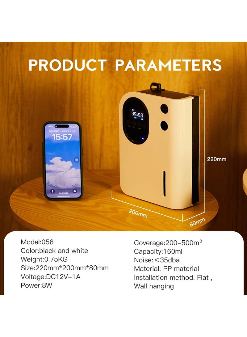 AROAQ Electric Aroma Diffuser Essential Oils Auto Flavoring 500m³ Smart Aromatic Oasis Room Fragrance Device Home Air Freshener - Image 3