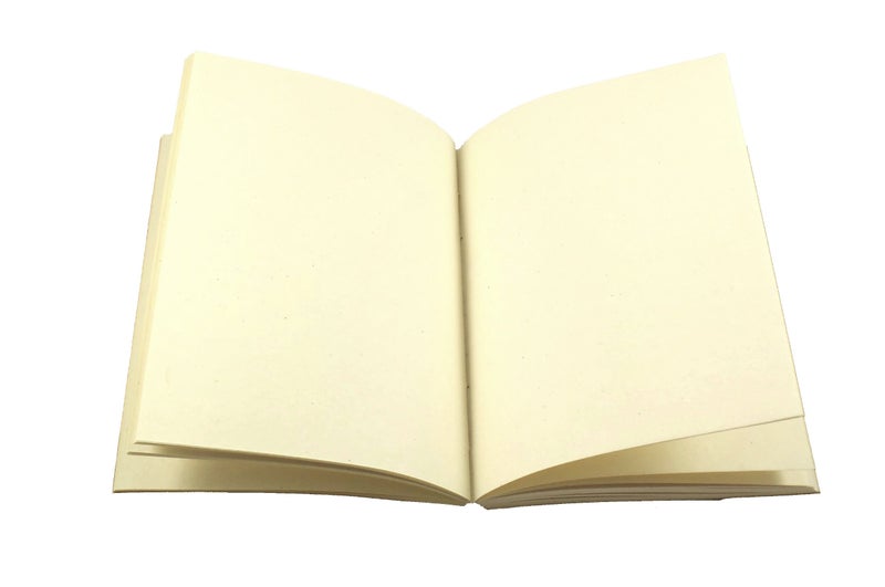 Rustic Ridge Leather 6x8" Journal Refill - Handmade Paper by Rustic Ridge, Unlined, Acid Free - 200 pages - Image 4