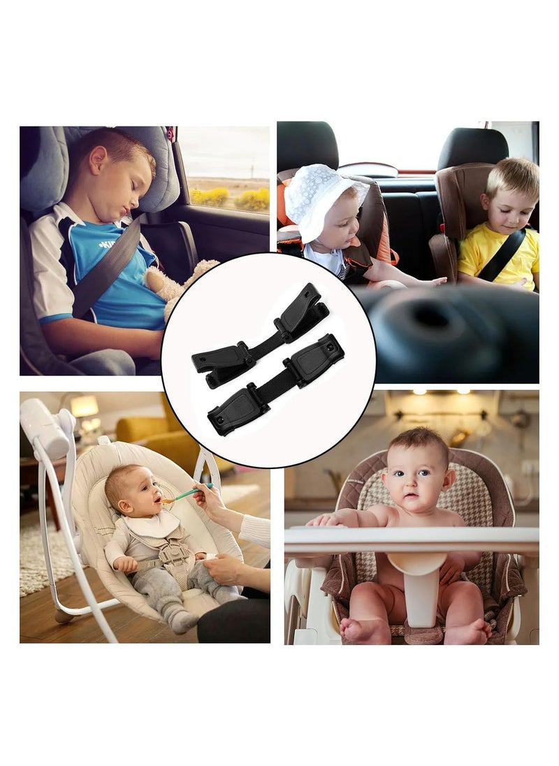 RATSAW 2 Pcs Car Seat Safety Clip Anti Escape Car Seat Strap Safety Prevent Kids Taking Their Arms Out of Kid Car Seat Child Car Seat Belt Harness Chest Clip Strollers Kid Reins High Chairs Kid Reins  - Image 4