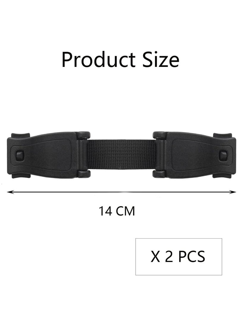 RATSAW 2 Pcs Car Seat Safety Clip Anti Escape Car Seat Strap Safety Prevent Kids Taking Their Arms Out of Kid Car Seat Child Car Seat Belt Harness Chest Clip Strollers Kid Reins High Chairs Kid Reins  - Image 2