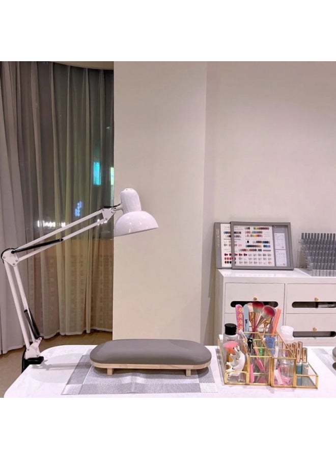 Generic LED Long Arm 36cm Folding Eye Protection Table Lamp Clip Learning And Working Nail Art Eyelash Maintenance Painting Tattoo Embroidery-Color:White-smart Remote Control Model (stepless Dimming And Color Adjustment) 12 Watts  - Image 3