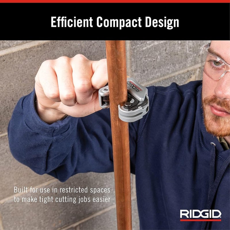 Ridgid 86127 Model 118 Close Quarters Tubing Cutter, 1/4-Inch To 1-1/8-Inch Tube Cutter - Image 4