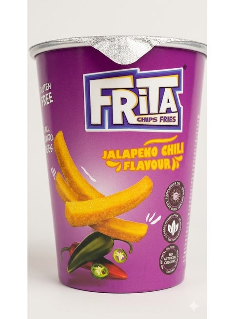Chips Fries With Jalapeno Chili Flavour 40g