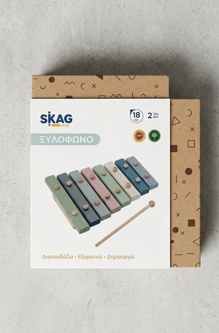 SKAG PLAY WOODEN XYLOPHONE FOR KIDS - Image 1