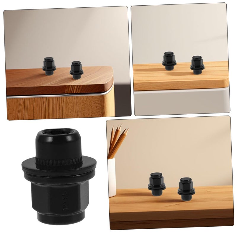 أسود 12x1 5 مم صواميل عجلة ثقيلة الواجب 2 قطعة للإطارات الشاحنة والمركبات - Image 5