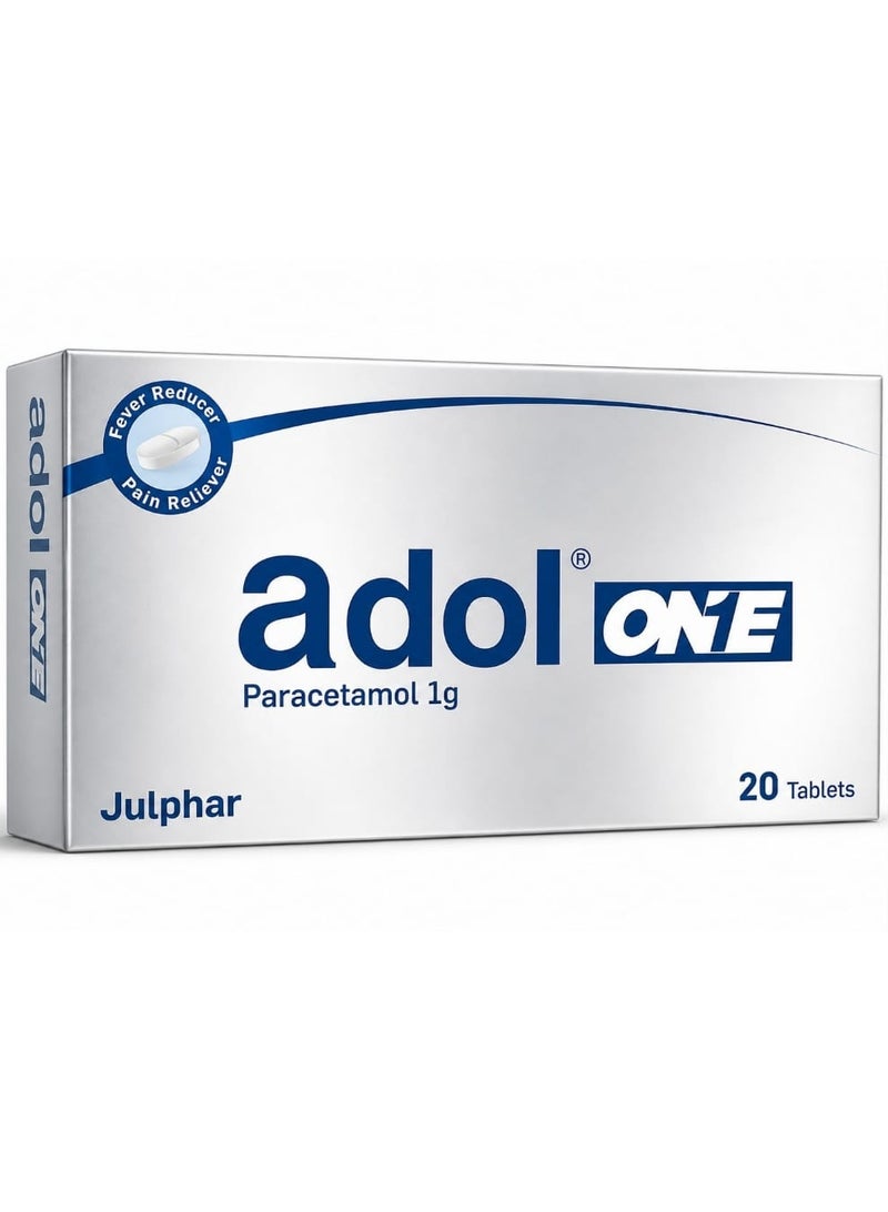 ADOL ONE 1GM TAB 20'S