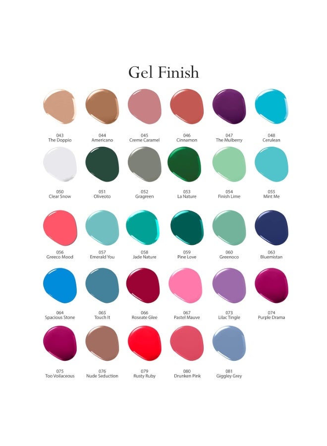 Lenphor Nail Paint Satin Gel Finish, Shiny Smooth Nail Colour, Long Lasting, Fade Resistant, Quick Dry, Glassy Finish, Glossy Luster Nail Polish, Satin Gel Finish, Warm Shade  (Pastel Mauve 12ml) - Image 2