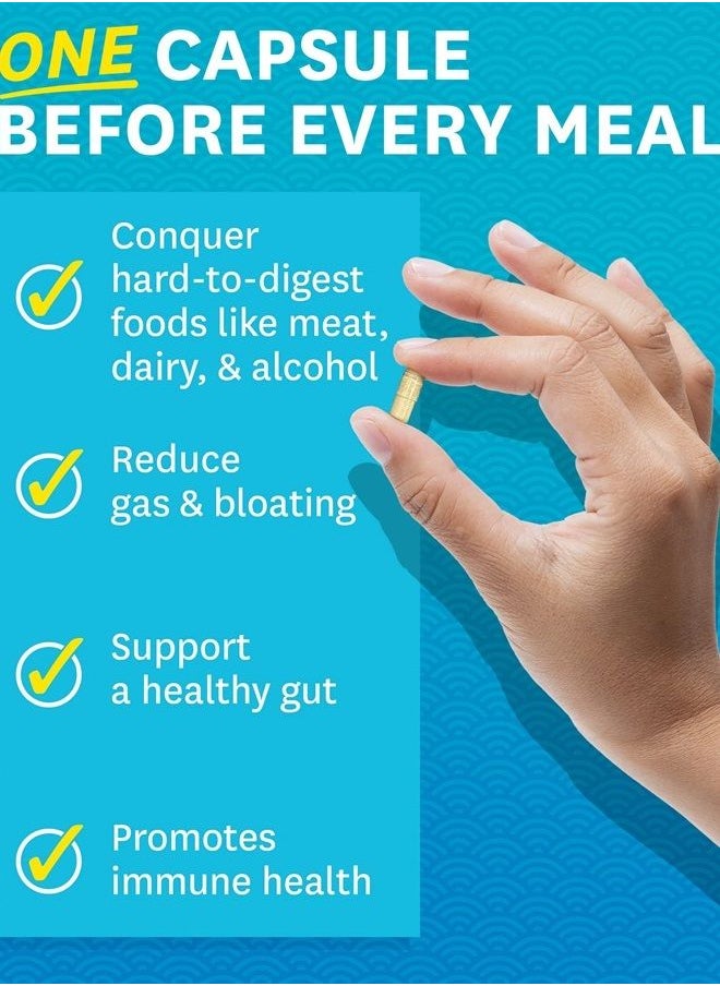 Zenwise Health - Zenwise Digestive Enzymes - Probiotic Multi Enzymes with Probiotics and Prebiotics for Digestive Health + Bloating Relief for Women and Men, Bromelain and More for Gut Health and Digestion - 100 Count - Image 1