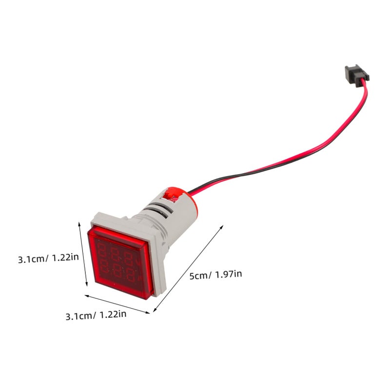 Compact Digital Multimeter Voltage Tester with Display for Electrical Testing - Image 3