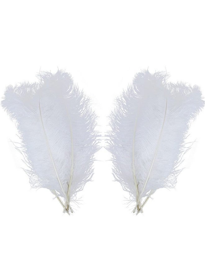vipolish 50 Pcs 6-8 Inch Fluffy Ostrich Feathers Wedding Flower Arrangement Feathers For Diy Crafts Hat Decoration Stage - Image 1