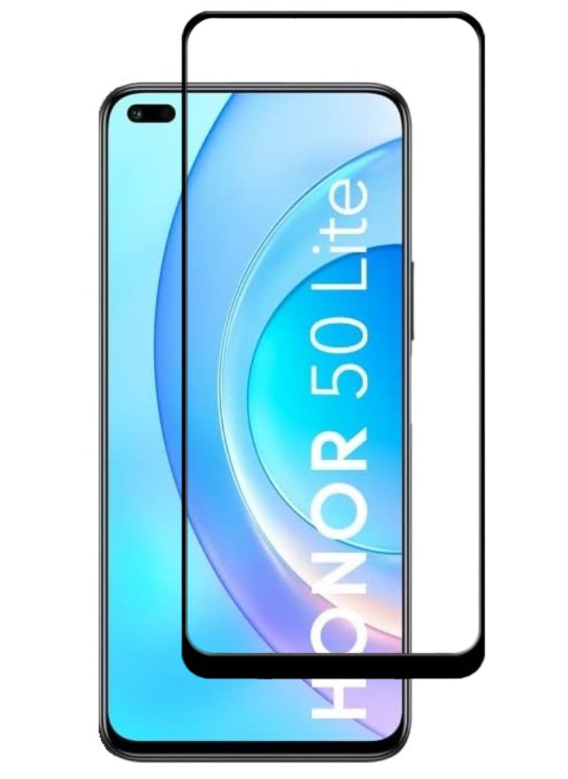 ACLIX Antistatic ESD Dustproof Premium Quality High Definition Tempered Glass Screen Protector Designed For Honor 50 Lite - Image 1