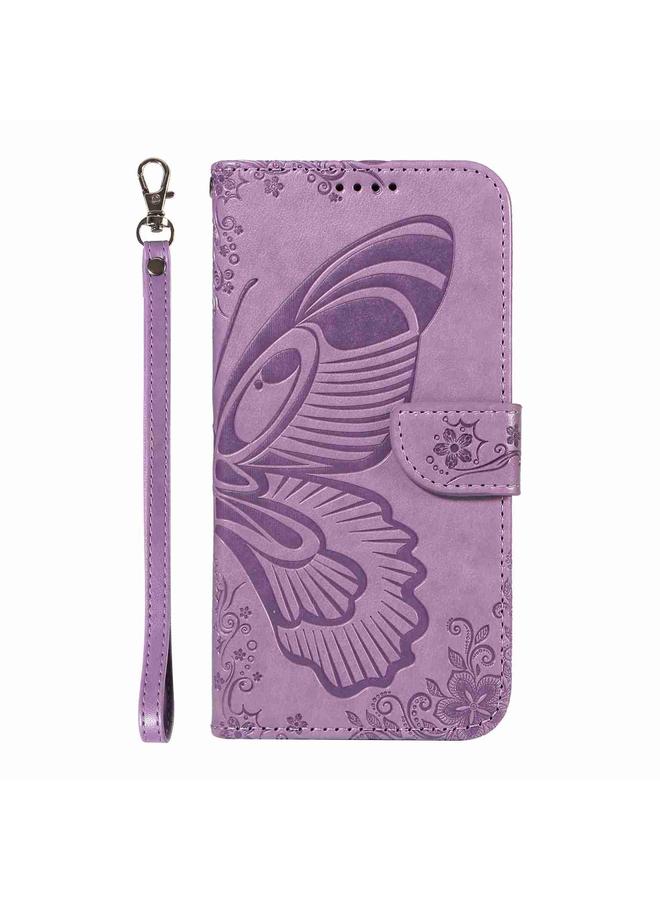 اس-توب جراب لهاتف OnePlus Nord CE 2 5G جراب هاتف جلدي منقوش بنقشة فراشة ذيل السنونو - Image 2