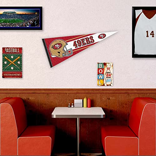 WinCraft San Francisco 49ers Official 30 inch Large Pennant - Image 3