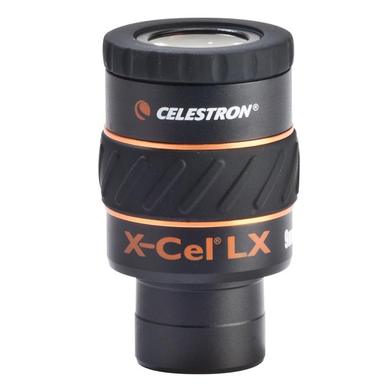 Celestron 93423 X-CEL LX Series 1.25 inch / 9mm Eyepiece, Black - Image 1