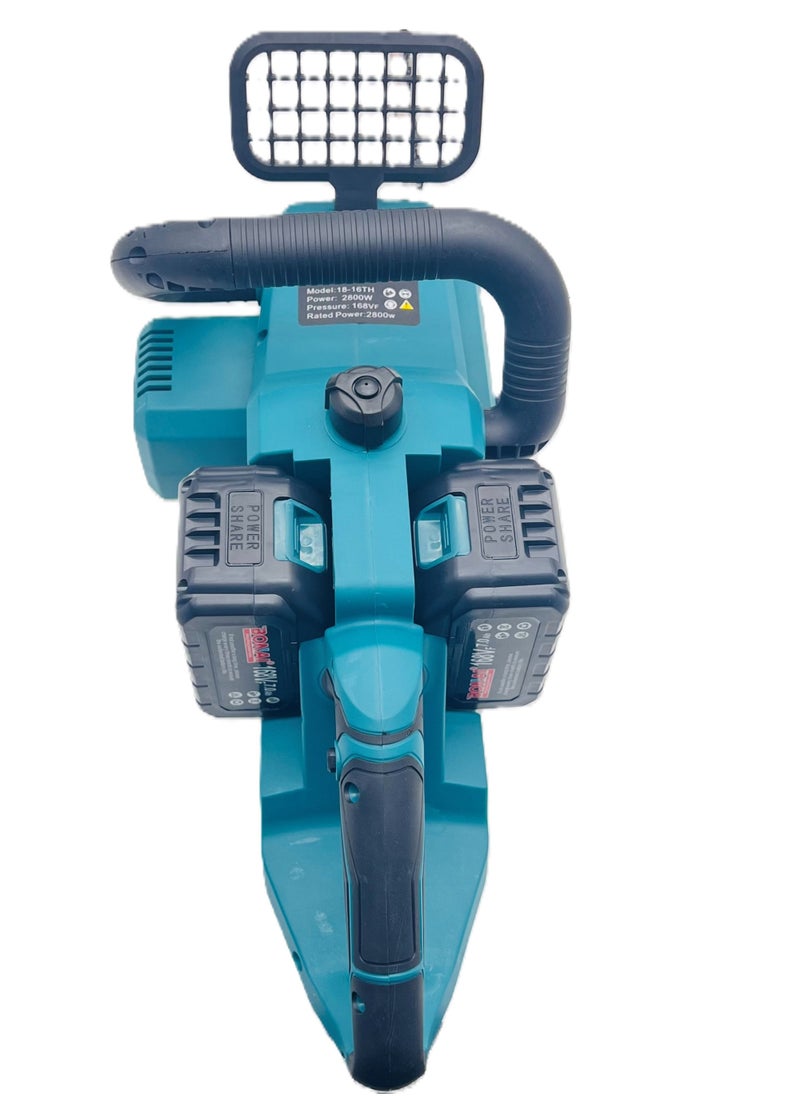 BONAI Bonai Cordless Chainsaw, 16-Inch (40cm) 2800W, 168V Battery-Powered Chain Saw, Lightweight, Powerful for Tree Pruning and Wood Cutting, BN-BC16-1  - Image 4