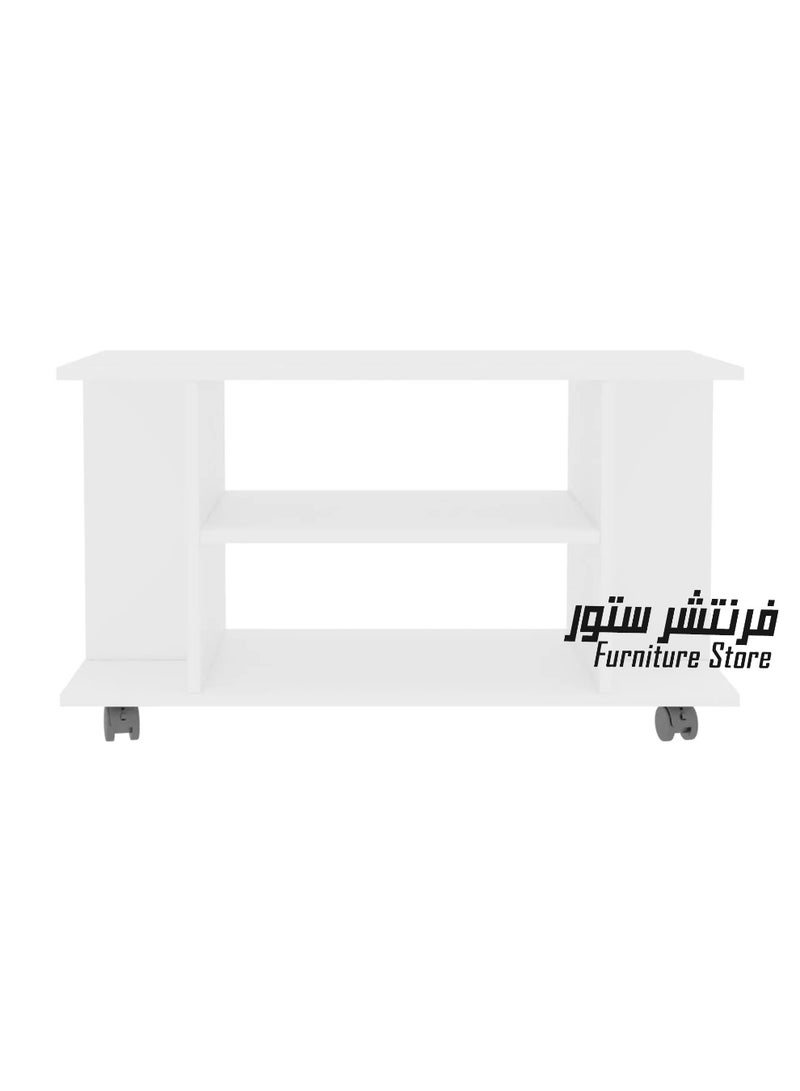 فرنتشر ستور وحدة تليفزيون مودرن - ارتفاع 50 سم - عرض 90 سم - عمق 36 سم ، من فرنتشر ستور.  - Image 3