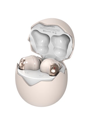 Pink - Podshell Wireless Earbuds - 300mAh Battery