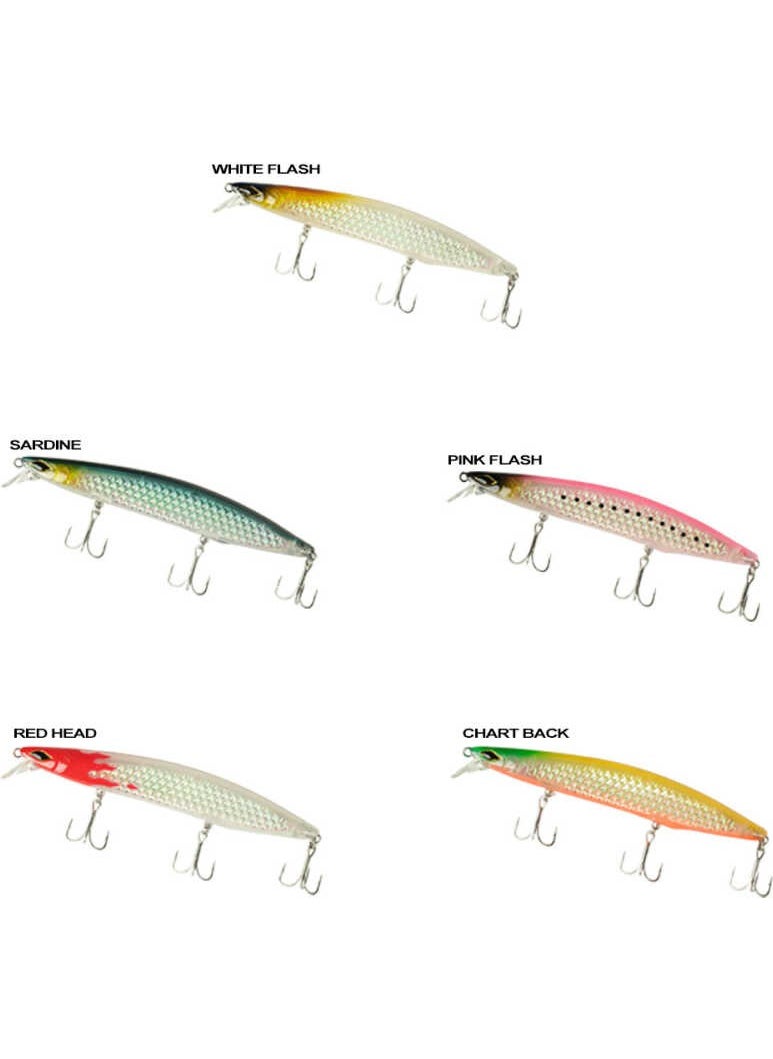 Ryuji - Ryujı Flash Minnow 12 5cm 19GR Red Head-Standard - Image 1