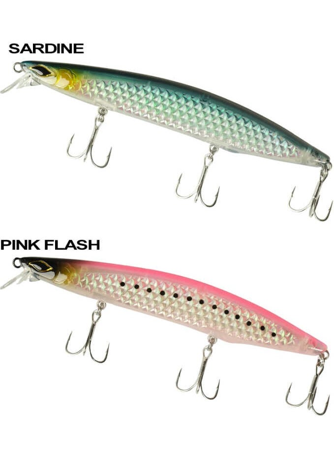 Ryuji - Ryujı Flash Minnow 12 5cm 19GR Red Head-Standard - Image 1