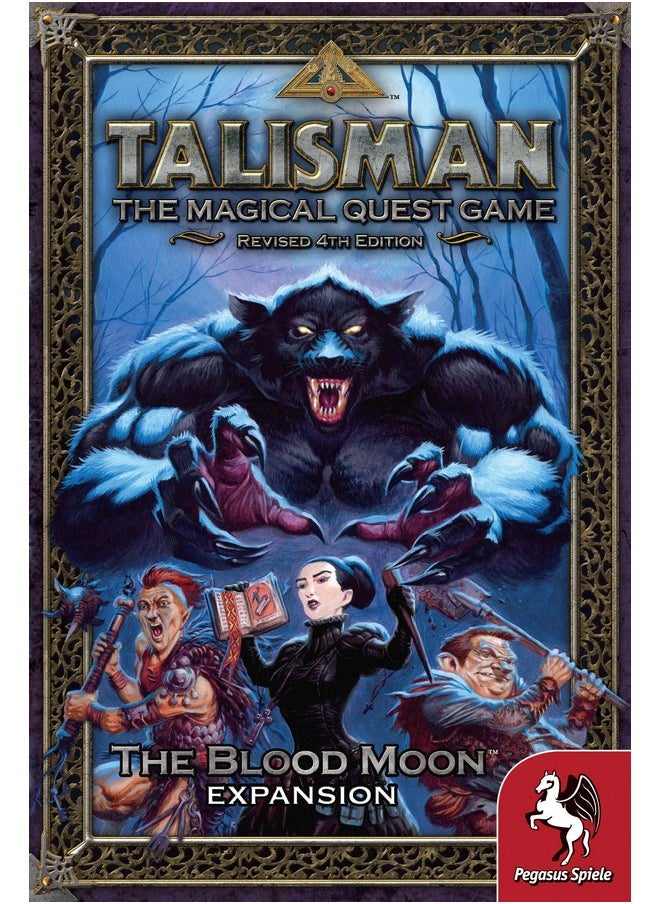 Pegasus Spiele Talisman The Blood Moon Board Game Blue  - Image 3
