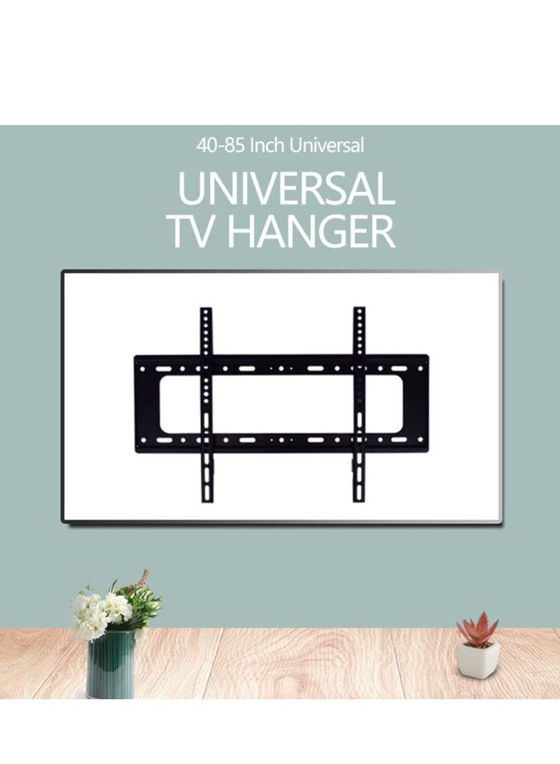 Generic TV Wall Mount for TVs Up to 85" - Holds Your TV Only 1.25" from The Wall - Big Hardware Assortment for Simple Install - Image 2