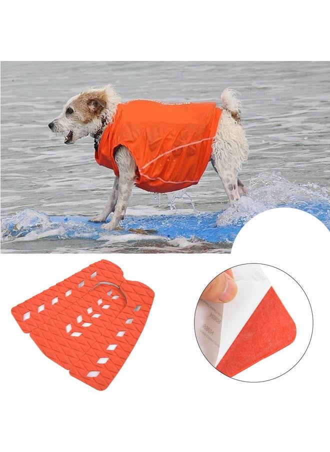 Thoraya EVA Anti slip Stomp Pad with Squarea Hole for Surfboard Shortboard Longboard Skimboard(red)  - Image 5