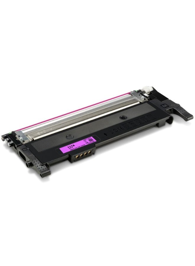 خرطوشة حبر أرجواني (Magenta) متوافقة مع طابعات HP 117A بجودة ممتازة (بديلة للموديل W2073A)
