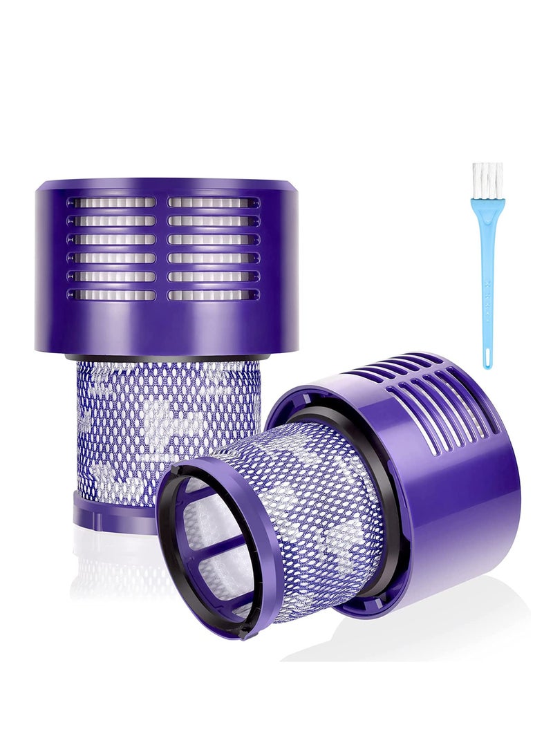 كابتن تيك Vacuum Filter Replacements Washable Compatible V10 SV12 Cyclone Animal Absolute Total Clean Vacuum Cleaner 2 Pack - Image 1