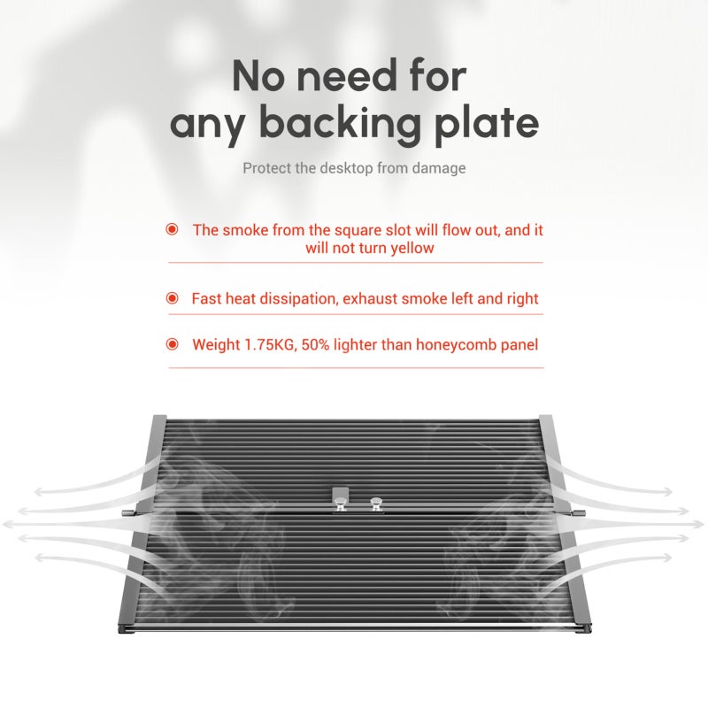 Honeycomb Panel: Silver Thick All-metal Structure - Fast Heat Dissipation Honeycomb Table for CO2 or Diode Engraving Machine Working Scenarios - Image 5
