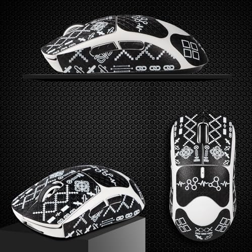 IMMOENUC Mouse Grip Tape for Logitech G PRO X Superlight Mouse Anti Slip Skin Self-Adhesive,Pre-Cut,Sweat-Resistant Game Mice Accessories - Image 4