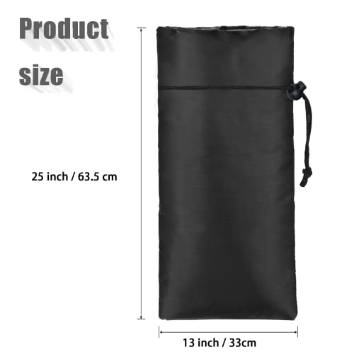 Bailiyake 2 Pack Outdoor Faucet Covers for Winter Freeze Protection, 25 x 13'' Spigot Cover Water Faucet Socks for Freeze Protection,Waterproof Yard Faucet Pipe Insulation Cover - Image 2