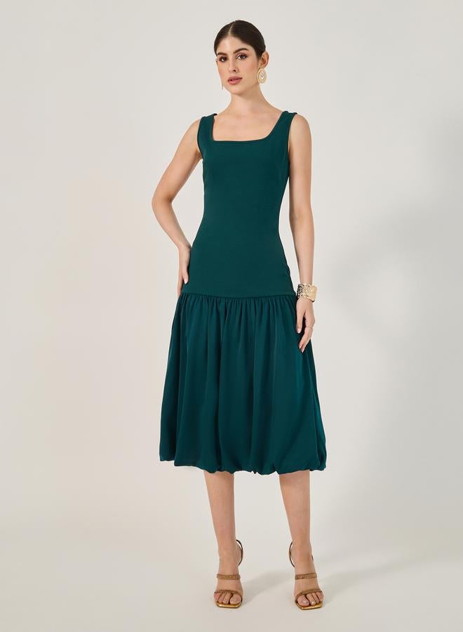 Styli Emerald Sleeveless Dress  - Image 2