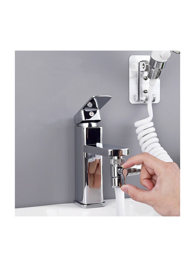 شطاف محمول بخرطوم زجزاج بالاضافة الى شطاف طويل 2 متر يعلق فى قنطرة الخلاط - Image 5