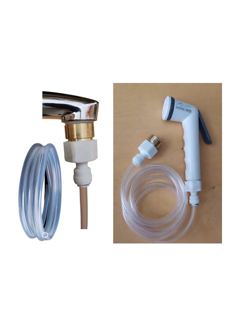 شطاف محمول بخرطوم زجزاج بالاضافة الى شطاف طويل 2 متر يعلق فى قنطرة الخلاط - Image 2