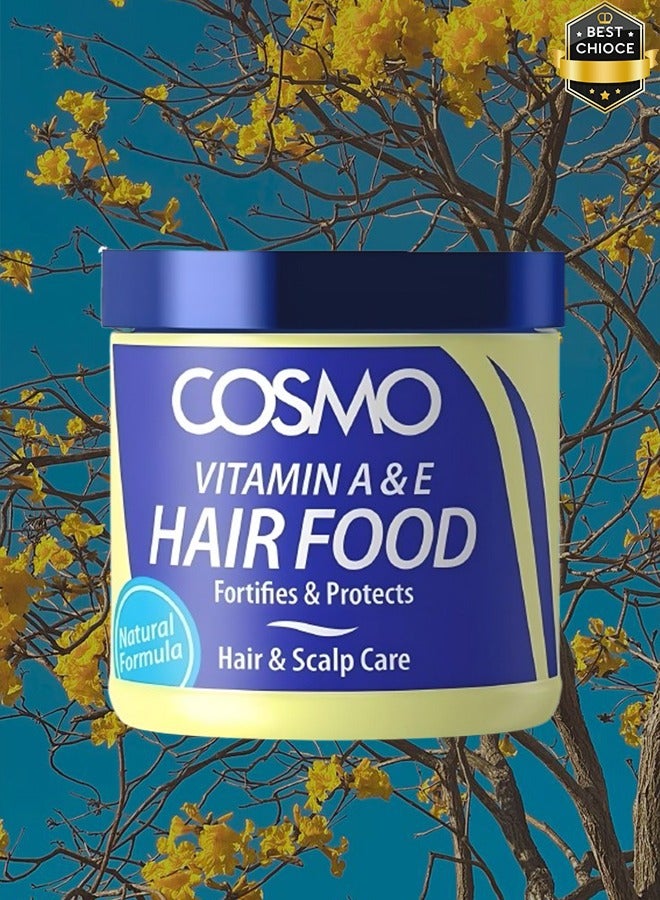 COSMO 6 Pieces Vitamin A & E Hair Food Fortifies & Protects Hair & Scalp Care 170 Grams  - Image 2