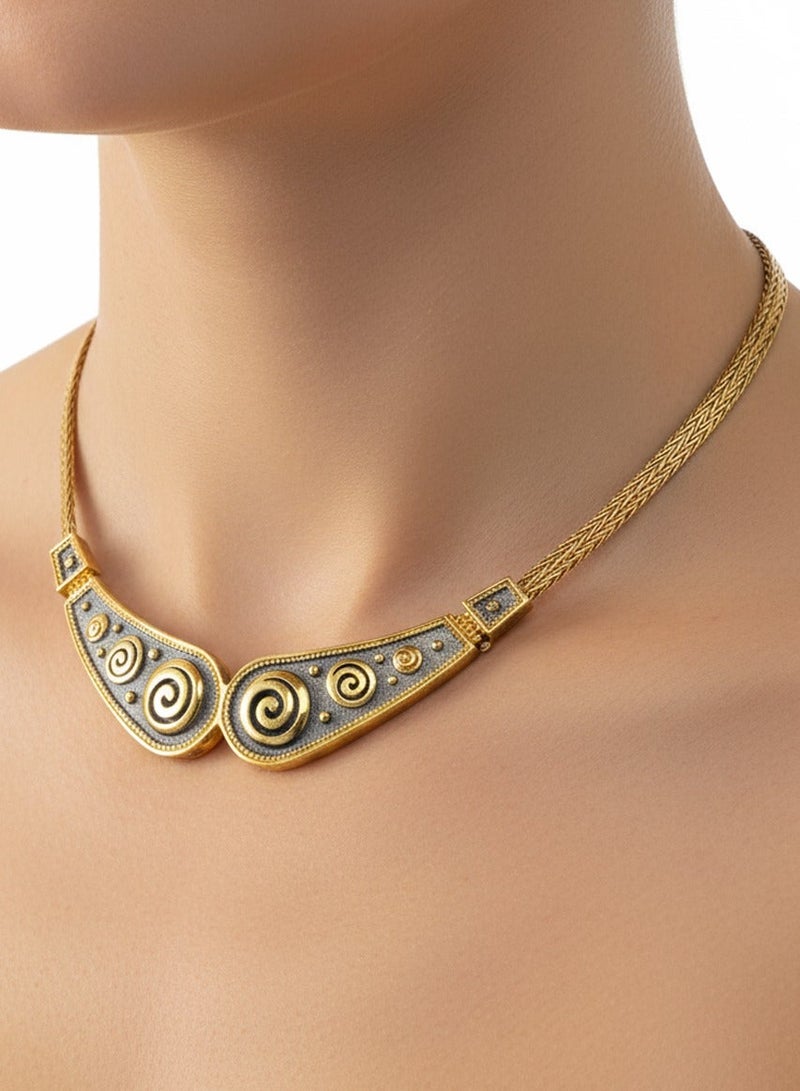 بي تي سي إيلا - سلسلة فضة مطليه بالذهب (SIL0539) - Image 1