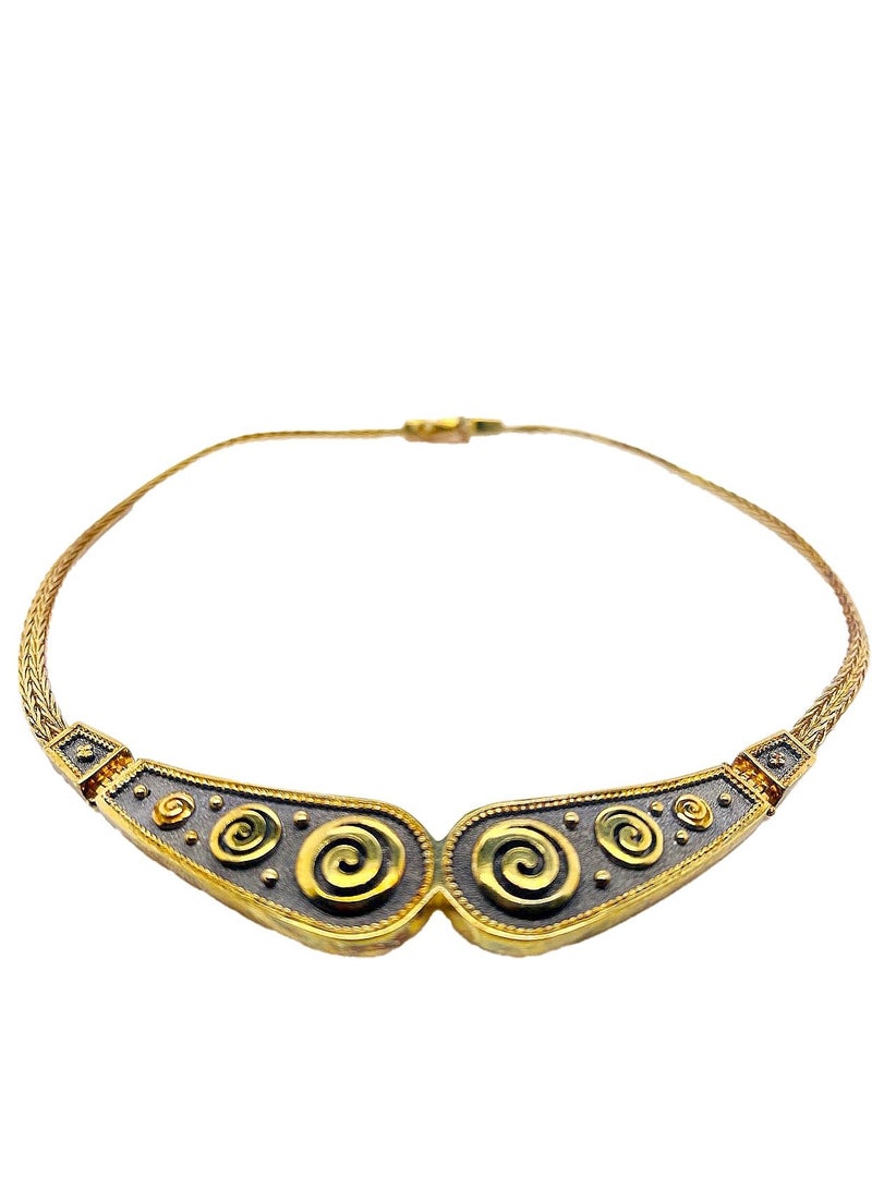 بي تي سي إيلا - سلسلة فضة مطليه بالذهب (SIL0539) - Image 2