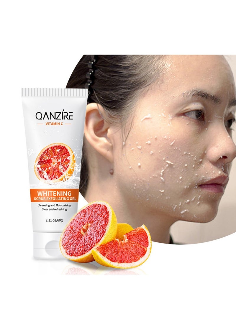 Whitening Scrub Exfoliating Gel Cleansing Moisturizing Refreshing