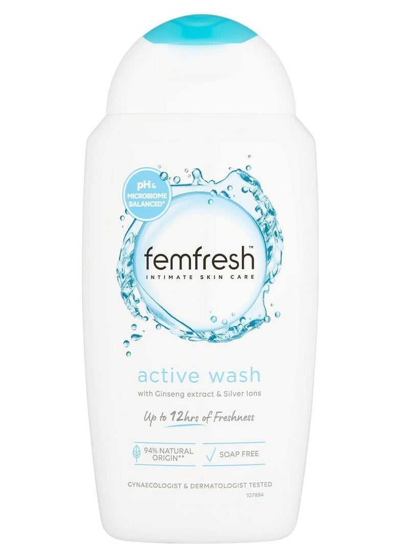فيم فريش غسول حميمي جديد فعال منعش 250 مل مع خلاصة الجينسنغ وأيونات الفضة 250 مل - Image 1