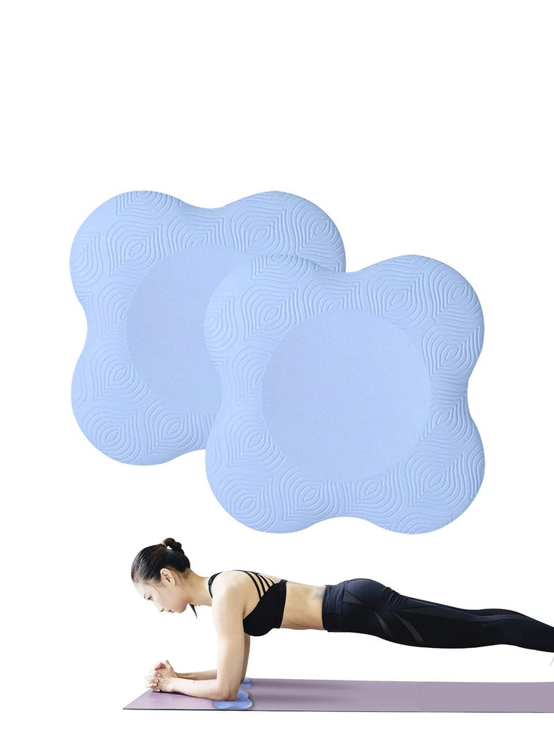 اسم المحتوى ناريلا Yoga Knee Pad, Anti Slip Foam Yoga Kneeling Pad, 2PCS Thick Exercise Workout Knee Pad for Women and Men, Sports Balance Cushion for Protecting Knee, Elbow, Hand - Image 1