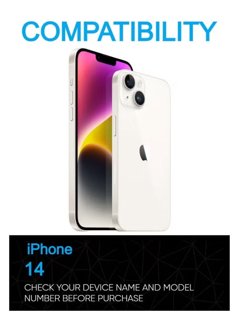 Original Tempered Dustproof Privacy Glass Screen Protector Compatible For iPhone 14 - Image 2