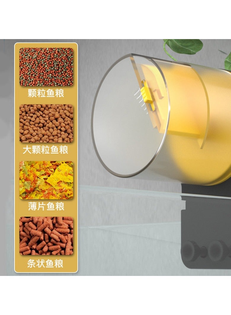 عام جهاز إطعام حوض السمك الآلي. هو جهاز مناسب لإطعام السمك الكوي والسمك الذهبي في حوض السمك. الجهاز الذكي له زمام توقيت آلي لطعام السمك في الحوض الاستوائي. - Image 3