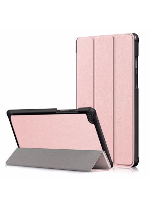 Suitable For Lenovo Tab E8 TB8034F Tri-fold Tablet Case-Color:Rose Gold-Applicable Models:lenovo