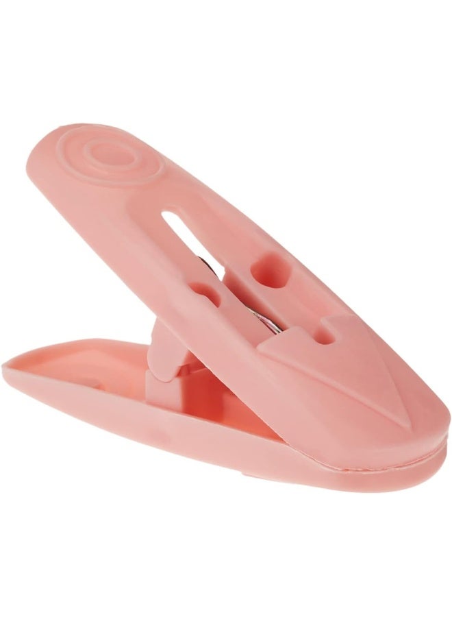 SAQOWARE Multi-Purpose 24 Pieces Cloth Clips | Hanger Clips, Slim-line Plastic Finger Clips Clothes Pants Hanger Clips | Clothing Line Clips Pegs Laundry Kitchen Outdoor | Multicolour - Image 2